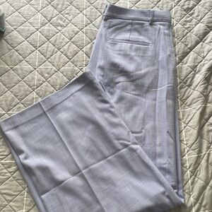Ann Taylor light blue pants with button and zipper